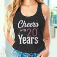 Cheers To 20 Years 20° Compleanno Nato Nel 2003 Canotta
