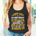 Chef Wir Habenersucht Das Perfekte Geschenk Zu Finden Tank Top