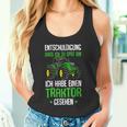 Children's Entschuldigung Das Ich Zu Late Tractor Tank Top