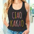 Ciao Kakao Tschau Tschüss Farewell Tank Top