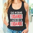 Ciao Sono Edoardo Faccio Cose Da Edoardo Personalizzato Canotta