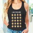 Colección De Muchos Emoticonos Divertidos Lindos Y Divertidos Camiseta sin mangas