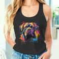 Colourful Cane Corso Dog Tank Top