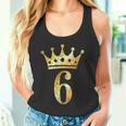 Corona Numero 6 Giallo Antico 6° Compleanno Canotta