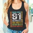 Cumpleaños Feliz 91 Años Feliz 91 Años Regalos Originales Camiseta sin mangas