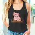 Cute Pig Farm Farming Pig Tank Top