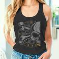 Dart Skull And Dartboard Retro Dart Tank Top