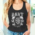 Dart Sport Skull Dartboard Player Dart Tank Top