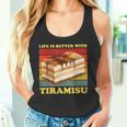 Das Leben Ist Besser Mit Tiramisu Tiramisu Tank Top