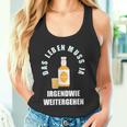 Das Leben Muss Ja Irgendwie Weiter Gehen Egg Liqueur Optimist Tank Top