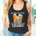 Der Mann Der Mythos Die Bier Trinkende Legende Tank Top