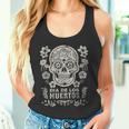 Dia De Los Muertos Mexico Sugar Skull Tank Top