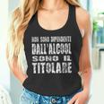 Dipendente Alcool Titolare -Ino Regalo Divertente Per Bere Canotta