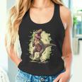 Divertido Jugador De FútbolRex Para Los Amantes De Los Dinosaurios Camiseta sin mangas
