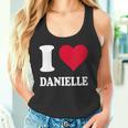 Donna Cuore Rosso Amo Danielle Con Collo A Canotta