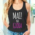 Donna Mai Na Gioia Magliette Scritte Divertenti Ironiche Con Collo A Canotta