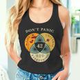 Don't Panic Life Universe Everything 42 Amanti Dello Spazio Di Fantascienza Canotta