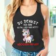 Du Denkst Ich Bin Klein Lieb Und Nett Bad Error Tank Top