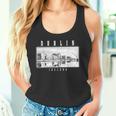 Dublin Irelandintage Souvenir Skyline Uk Dublin Tank Top