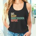 Eat Sleep Muzzle Repeat Tank Top