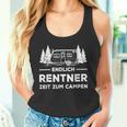 Endlich Rentner Zeit Zum CampingRetirement Camping Tank Top