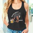 Engelbert Sauf Work Wear Ostrich Drinking Humour Tank Top