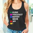 Eureielfalt Kotzt Mich An Tank Top