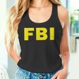 Federal Bureau Of Investigation Fbi Costume Tank Top