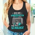 Football Bye Bye Kindergarten I Tschüss Kindergarten Tank Top