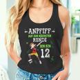 Football Dabbing Boy 12Th Birthday Ich Bin 12 Jahre Tank Top