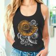 Fossil Paleontologist Ammonite Tank Top