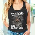 Dachshund Ein Dackel Geht Nicht Gassi Er Rücktor Ein Dachshund Tank Top