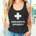 Orgasm Dispenser Idea Gags Tank Top