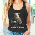 Sheep Sheep Sagittarius Sniper Sheep Sniper Tank Top