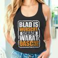 Slogan Blad Is Wurscht Dialect Tank Top