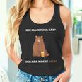 Wie Macht Der Bär Bier Lust Tank Top