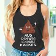 Furzen Pupsen Aus Dem Weg Ich Muss Kacken Tank Top