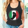 Gesticulación De La Bandera Italiana Italiana Raíces Italianas Y Patrimonio Camiseta sin mangas