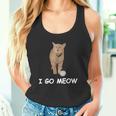 I Go Meow Divertente Gatto Cantante Meme Silly Cat Goes Meow Canotta
