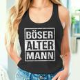 Grandpa Grandad Sarcasm Biker Rocker Evil Old Man Tank Top