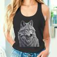 Grauer Wolf Tank Top