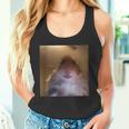 Hamster Starrt In Die Front Camera I Internet Hamster Meme Tank Top