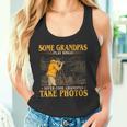 Herren Coole Opas Nehmen Sie Fotos Goldener Eleganter Stil Tank Top