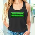 Hier Könnte Ihre Werbung Stehen Sayings Tank Top