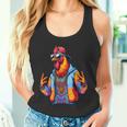 Hip Hop Occhiali Da Sole A Forma Di Gallo Colorato Canotta