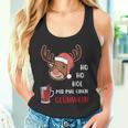 Ho Ho Hol Mir Einen Glühwein Christmas Reindeer Rudolf Tank Top