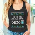 Ho Ho Hol Mir Mal Einen Ouzo Ugly Christmas Outfit Tank Top