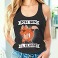 Ich Bin 1 Klasse Einschulung Junge Fuchs Schulanfang Schulan Tank Top