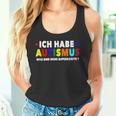 Ich Bin Autist Was Sind Deine Superkräfte Autismusbewusstsein German Tank Top