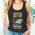 Ich Bin Ein Einfacher Mann Ich Mag Panzer Und Bier Tank Top